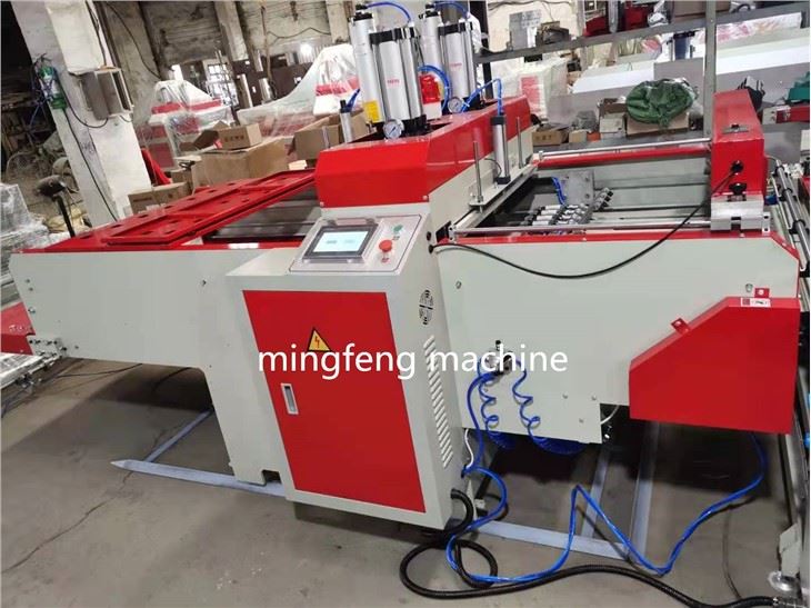 Biodegradable T-Shirt Bag Making Machine Plastic Nylon Bag Heat Sealing Cutting Machine