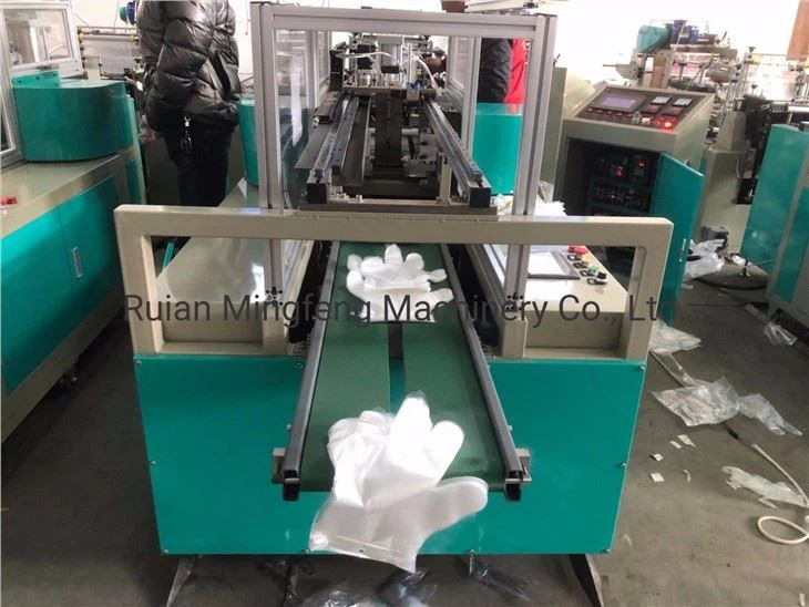 HDPE/LDPE Disposable Plastic Full Automatic Glove Machine